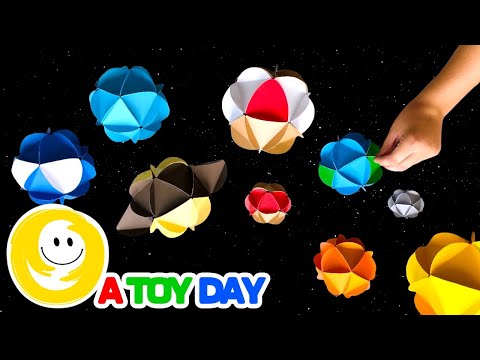 DIY Paper Ball Planets | How to make 3D Paper Ball Solar System | 8 Planets for kids | DIY Planets
