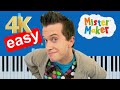 Mister Maker Theme Song Slow Easy Medium Piano Tutorial 4K