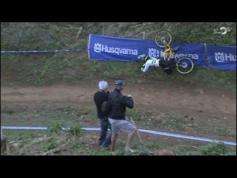 Sam Hill race run WORLD CHAMPIONSHIPS 2013: PIETERMARITZBURG