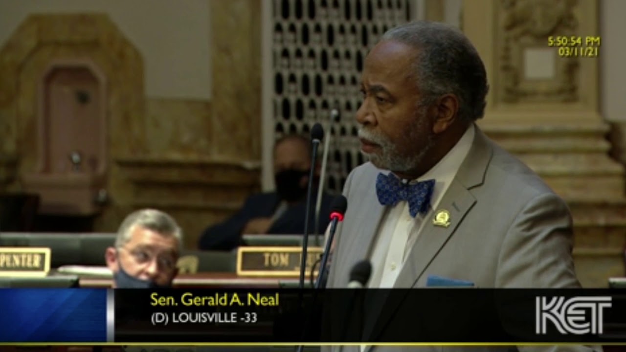 Sen. Gerald Neal speaks against SB 211 the 