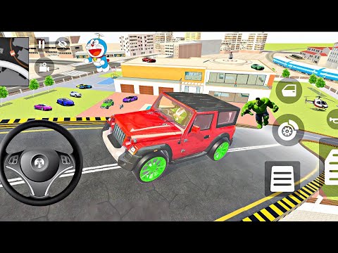 🚙 Thar vs Mega Ramp 😈 Extreme Jump🔥  Indian Theft Auto Simulator 💥🤩