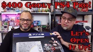 $400 Godly Leviathan Grey Playstation 4 Unboxing God Of War Limited Edition