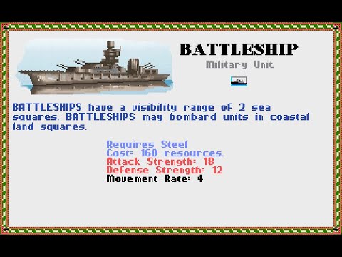 Civ1 Space Race - The power of Battleship (5/8)