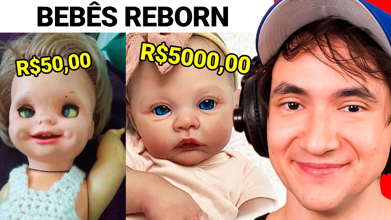 BEBÊ REBORN NÃO RI (MAS VOCÊ VAI KKKKKKKK) | Dearo e Manu