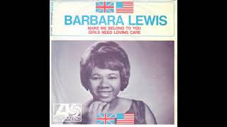 Barbara Lewis - Make Me Belong To You