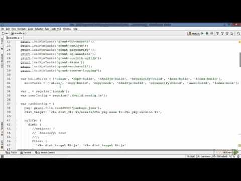Learning Web Development with the MEAN Stack Grunt – Building a Distribution | packtpub com