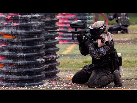 Shooting FIFTEEN BPS at the ICPL Mech Event | ICPL Pro 10-Man Hyperball | Mechanical Paintball