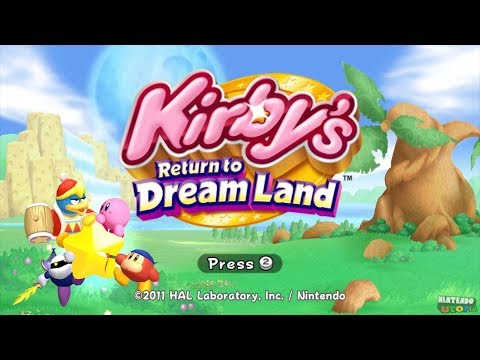 Kirby's Return to Dream Land for Wii ᴴᴰ Full Playthrough (All Energy Spheres, 4 Player)