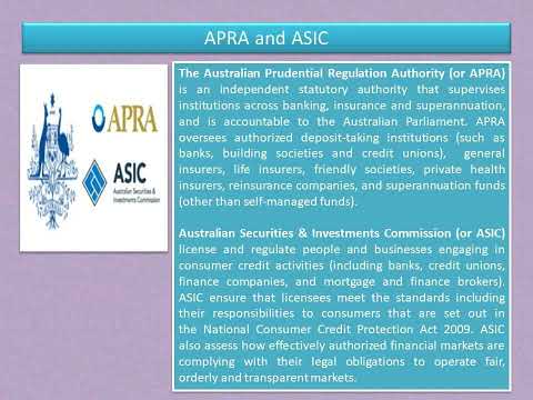 APRA & ASIC Australia