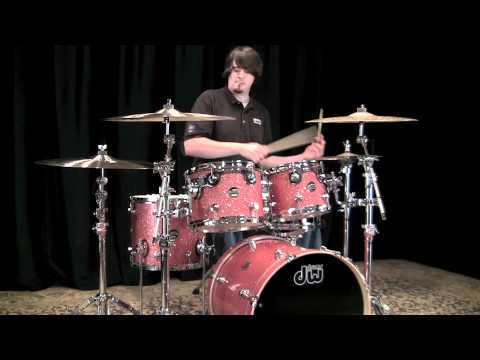 DW Performance Series Maple Drum Set - Pink Cadillac (MDS Exclusive Color)