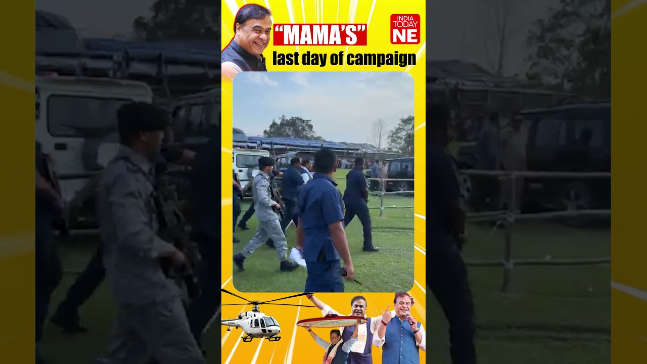 Mama wraps up high-stakes campaign on ‘Final Day’ of Assam Assembly Polls 26’