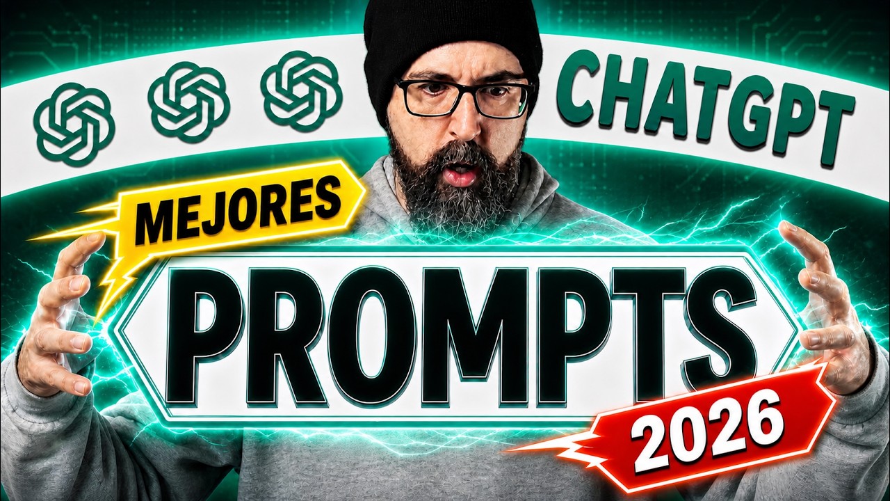 Los 10 MEJORES PROMPTS para ChatGPT de 2026 [ Curso GRATIS ]