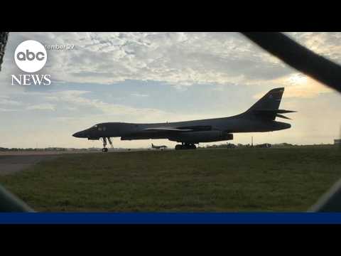US withdraws bombers from UK base amid threats