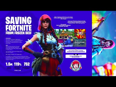 Wendy's - Keeping Fortnite Fresh (Case Study) | Campaign
