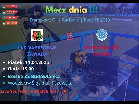Wodzisław Śląski 11.04.2025 | LKS NAPRZÓD 46 ZAWADA - KS PRZYSZŁOSĆ ROGÓW | NA ŻYWO