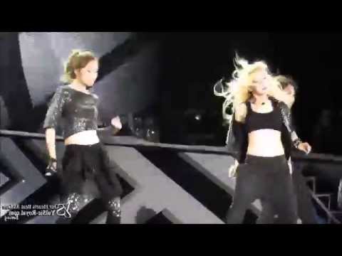 SNSD Yuri Hyoyeon Yoona Dance Battle Mirrored