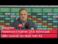 Feyenoord-trainer Dick Advocaat: 'Orkun Kökcü haalt AZ niet, George Johnston naar Wigan Athletic'