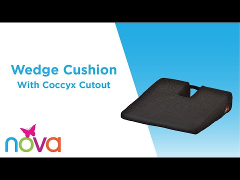 Wedge Cushion with Coccyx Cutout 2647C-R