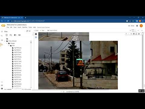 Traffic Sing Google Colab in Python Projects