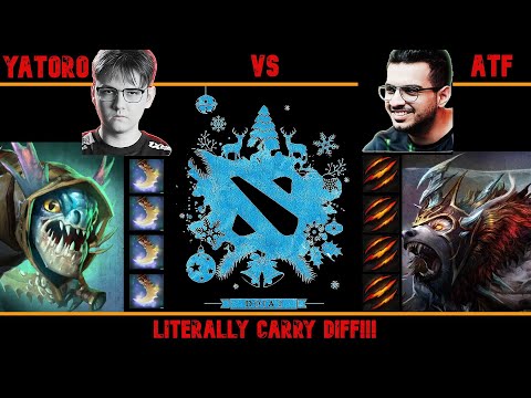 ATF vs YATORO, Literally CARRY DIFF! | DOTA2 Highlights full fight!
