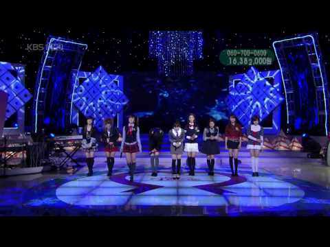 071222 SNSD - Honey @ KBS1 Love Request