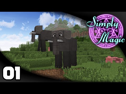 Simply Magic - Ep. 1: Learning How to Magic | Simply Magic Minecraft Modpack