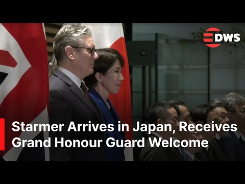BREAKING NEWS: Starmer Arrives in Japan, Receives Grand Honour Guard Welcome From PM Takaichi | AC1B