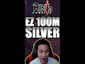 How To Make 100M SILVER in 40 SECONDS in Albion Online