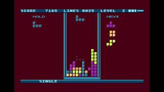 ATARI XL / XE += NEON DROP =+ NEW GAME 2026 - LONG PLAY