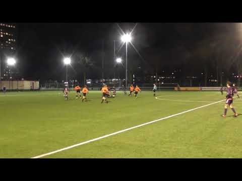 6 feb 2018 FC Utrecht O15-1 - VV De Meern O17-2 vriendsch 3-4 leuk voetballertje ook