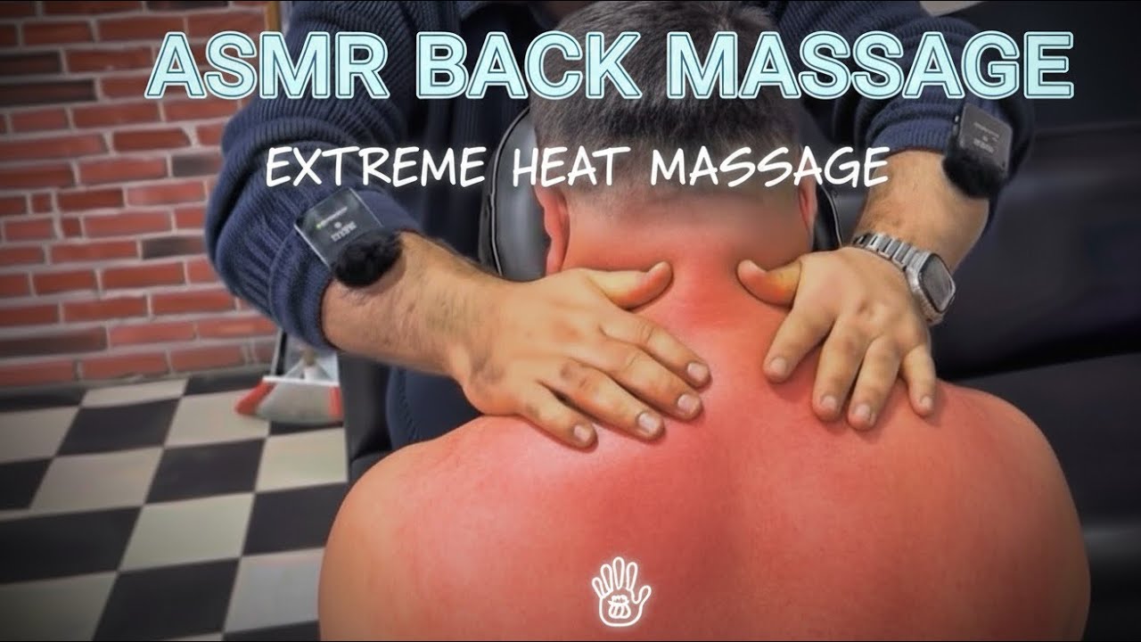 ASMR perfect intensive back massage from a dedicated expert | Turkish Massage