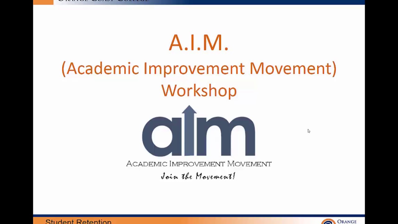 OCC AIM Workshop