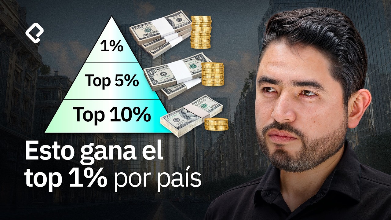 Cuánto ganar para estar en el top 10% de tu país