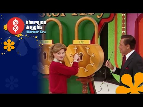Surprised Contestant Shows Off Savvy Pricing Skills Playing MASTER KEY! - The Price Is Right 1984