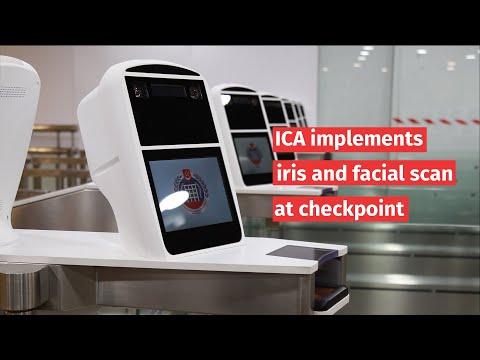 ICA implementa varredura de íris e facial em postos de controle de Cingapura