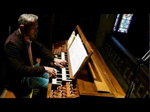JS BACH Trio en ut mineur BWV 585  Pierre ASTOR orgue historique MICHEL-MERKLIN St Firmin Firminy