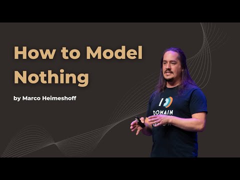 Is Maybe an Option? How to Model Nothing - Marco Heimeshoff - DDD Europe 2022