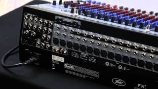 Video thumbnail for Peavey FX2 Series Professional Mixer w/ 2 USB Ports + Dual DSP FX Engine FX 2 | AudioSavings.com by audiosavings