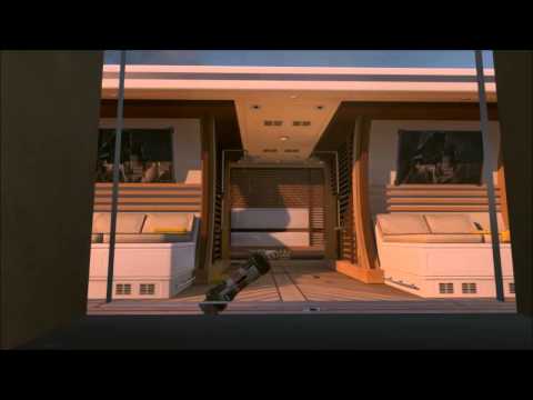 Call of Duty Black Ops 2 funny kill Hijacked (stun kill)