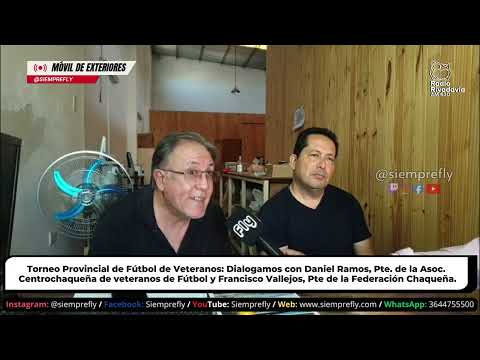 🔴𝗠𝗢́𝗩𝗜𝗟┃Torneo Provincial de Fútbol de Veteranos