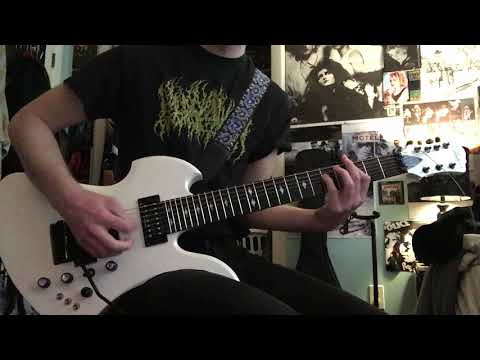 Twisted Mass of Burnt Decay by Autopsy guitar cover
