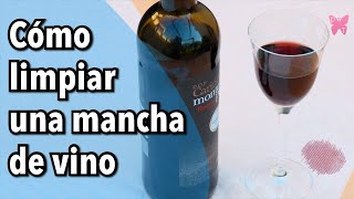 Cómo quitar manchas de vino en cualquier tipo de ropa