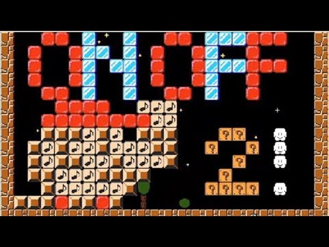 Super Mario Maker 2 - ★ON OFF Switch land 2!★ by OZAX/おすさ - No Commentary