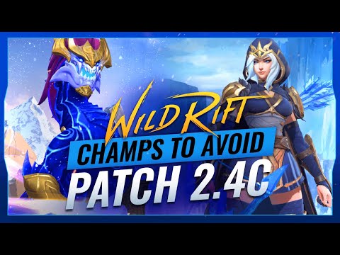 5 Champions to AVOID in Wild Rift (Patch 2.4C Update - LoL Mobile)