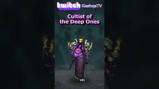 Cultist of the Deep Ones Tmog #worldofwarcraft #gaming #wow #warcraft #twitch #games