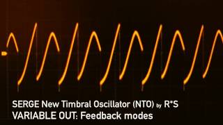 Video thumbnail for Serge NTO Waveforms by Serge Modular | Random*Source