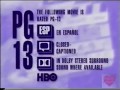 The Following Movie Is Rated PG 13 1995 By HBO Upload By Therabbit911