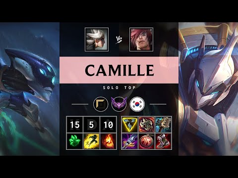 Camille Top vs Sett: Unstoppable - KR Master Patch 14.24