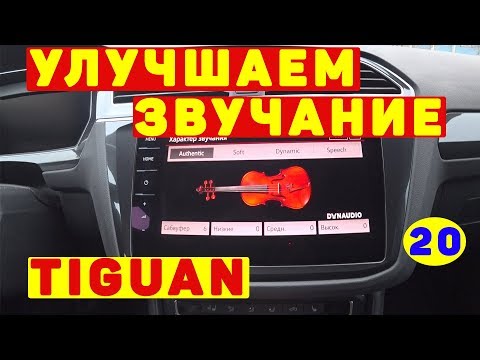 Устанавливаем на Тигуан Dynaudio Excite Surround