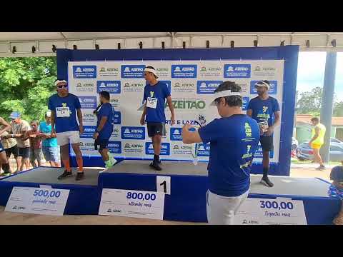 Corrida de rua aniversário de São Domingos do Azeitão-MA, 03km masculino categoria casa. 